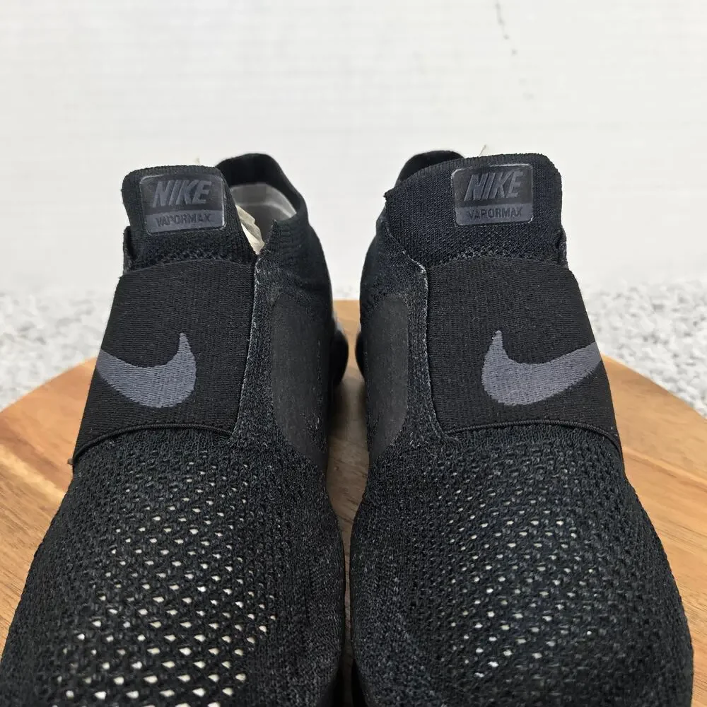 Nike Women 8 Air Vapormax Moc Triple Black Gym Daily Casual Sneaker AA4155-004